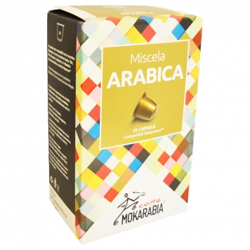 Kaffekapslar "Arabica" 25st - 64% rabatt