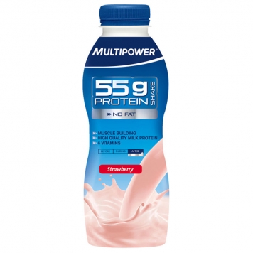 Proteinshake "Strawberry" 500ml - 49% rabatt