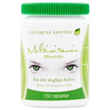 Kosttillskott "Multivitamin" 150st - 45% rabatt