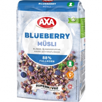 Müsli "Blueberry" 575g - 43% rabatt