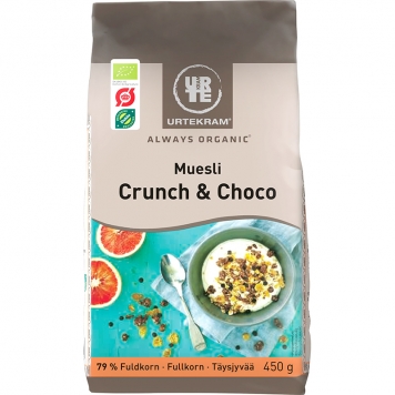 Müsli "Crunch & Choco" 450g - 44% rabatt