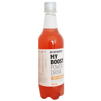 "Power Drink Pink Lemonade" 500ml - 40% rabatt