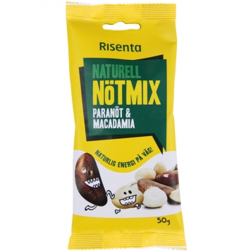 Nötmix Paranöt & Macadamia 50g - 40% rabatt