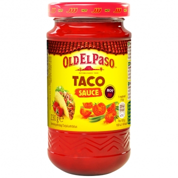 Tacosås "Hot" 230g - 93% rabatt