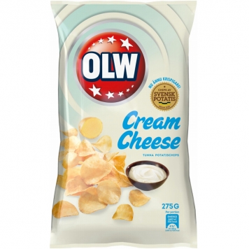 Chips "Cream Cheese" 275g - 32% rabatt