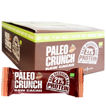 Hel Låda Proteinbars "Raw Cacao" 12 x 48g - 40% rabatt