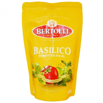 Pastasås  "Tomato & Basil" 500g - 40% rabatt