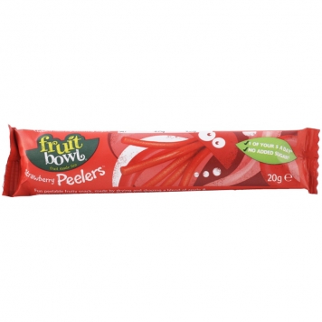 Fruktsnack "Strawberry Peelers" 20g - 44% rabatt