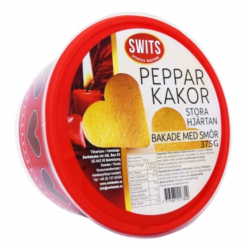 Pepparkakor "Stora Hjärtan" 375g - 80% rabatt