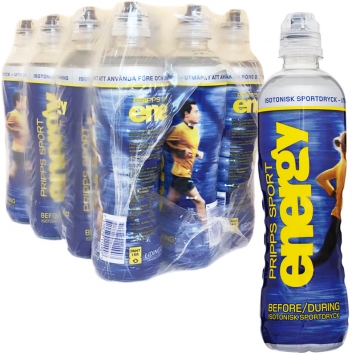 Hel Låda Sportdryck "Energy" 12 x 50cl - 45% rabatt