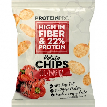 Proteinchips "BBQ" 50g - 32% rabatt