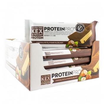 Hel Låda Proteinkex "Chocolate & Hazelnut" 20 x 40g - 50% rabatt