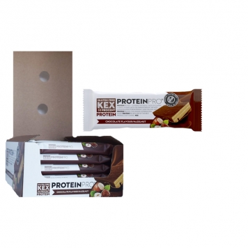 Hel Låda Proteinkex "Chocolate & Hazelnut" 20 x 40 g - 57% rabatt