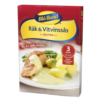 Räk- & Vitvinssås 3 x 18g - 49% rabatt