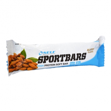 Sportbar Mandel 55g - 75% rabatt