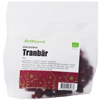 Tranbär Eko 50g - 48% rabatt