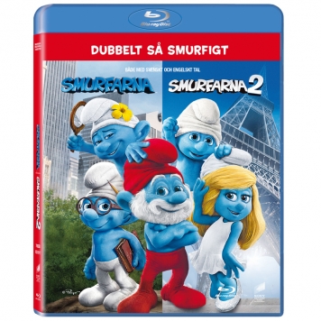 Smurfarna 1 & 2 Blu-Ray - 20% rabatt