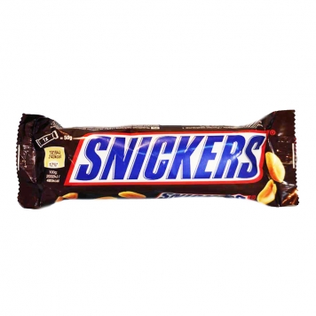 Snickers 50g - 44% rabatt