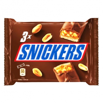 Snickers 3 x 50g - 28% rabatt