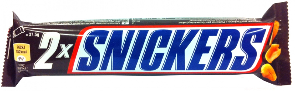 Snickers 75g - 36% rabatt