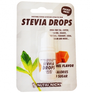 Stevia-droppar "Caramel" 10ml - 74% rabatt