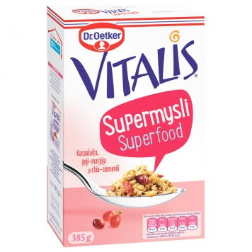 Müsli "Super" 385g - 62% rabatt