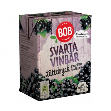 Lättdryck Svarta Vinbär 200ml - 27% rabatt