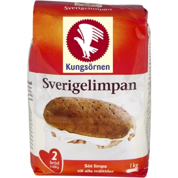Brödmix "Sverigelimpan" 1kg - 50% rabatt