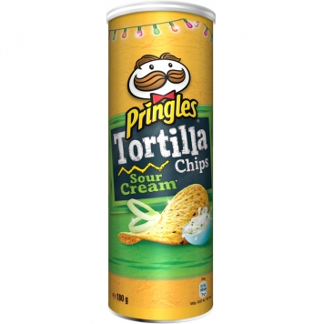 Chips "Tortilla Sour Cream" 180g - 10% rabatt