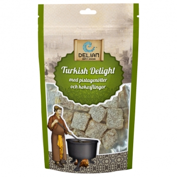 Godis "Turkish Delight Pistage" 100g - 25% rabatt
