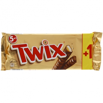 Twix 6-Pack 300g - 50% rabatt