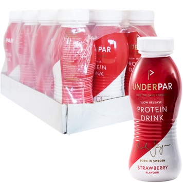 Hel Låda Proteindryck "Strawberry" 12 x 310ml - 67% rabatt