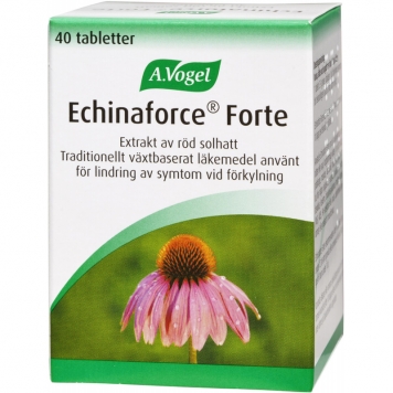 Växtläkemedel "Echinaforce" 40-pack - 70% rabatt