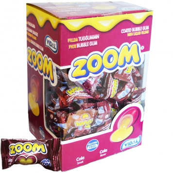 Hel Låda Godis "Zoom Cola" 150 x 6g - 60% rabatt